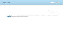 Desktop Screenshot of eftv.com