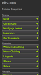Mobile Screenshot of eftv.com